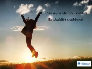 lösa dyra lån och krediter - Bli skuldfri snabbare
